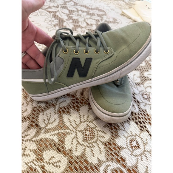New Balance Other - New Balance AM331OLG Fresh Foam Skate Shoes Mens 10 Olive Green Canvas Sneakers